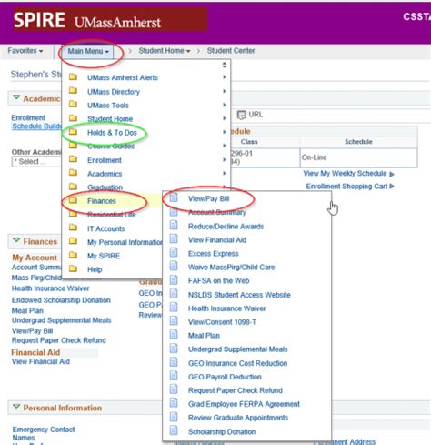 On the Select Term page, select a term, then click Continue. . Spire umass